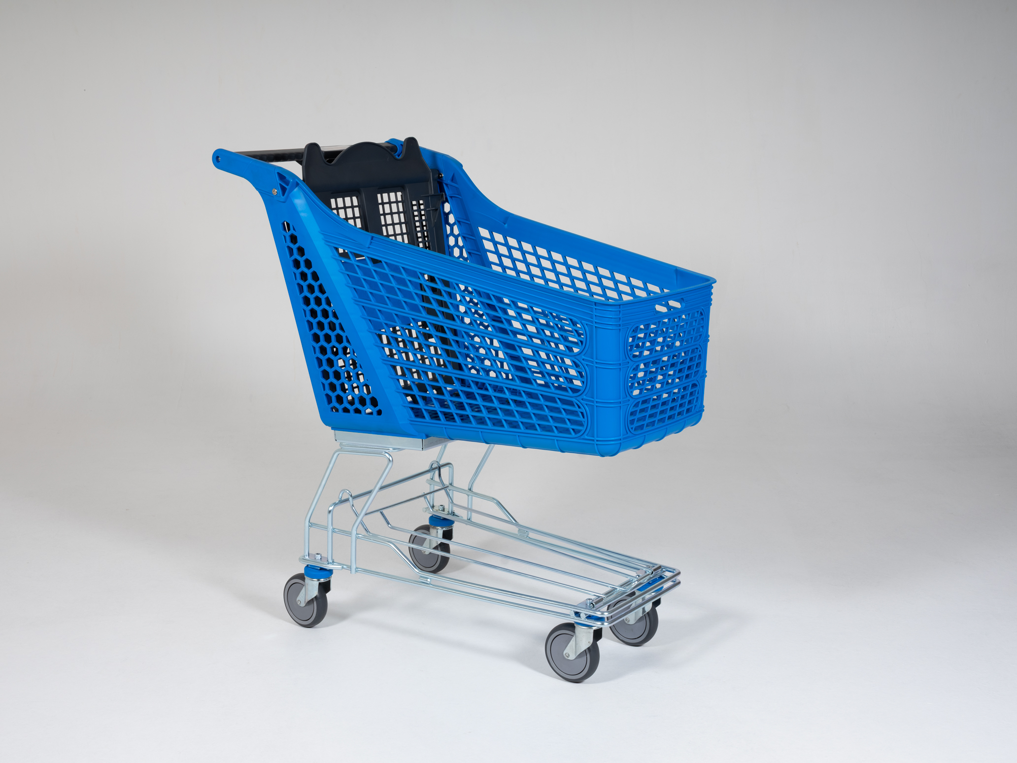 150 Litre Metal Ayak Plastik Market Arabası