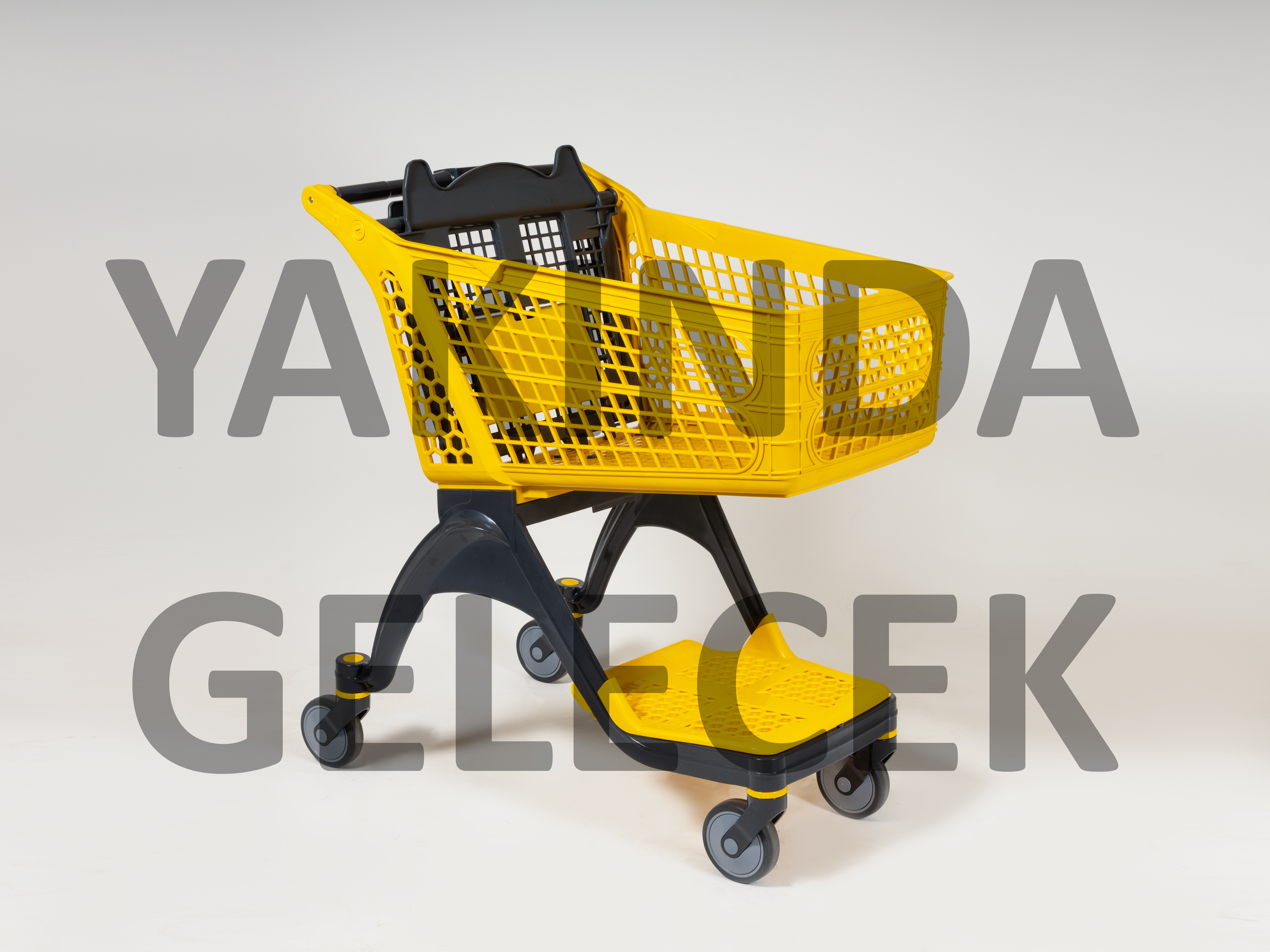 150 Litre Plastik Market Arabası